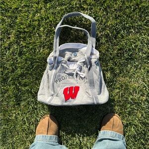 Y2K Wisconsin University Tote Style Gym Bag